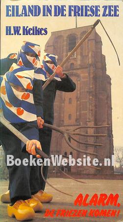 Eiland in de Friese zee