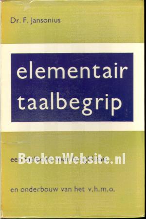 Elementair taalbegrip Elementair taalbegrip