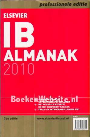 Elsevier IB Almanak 2010
