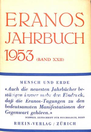Eranos Jahrbuch 1953 Eranos Jahrbuch 1953