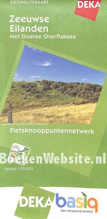 Fietsroute-kaart Zeeuwse Eilanden