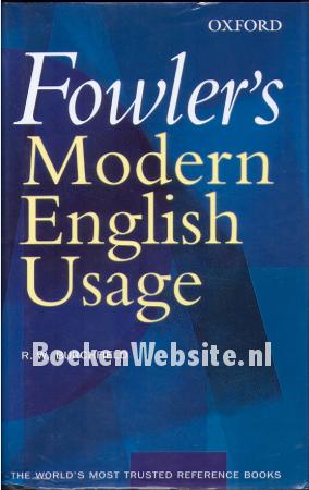 Fowler's Modern English Usage