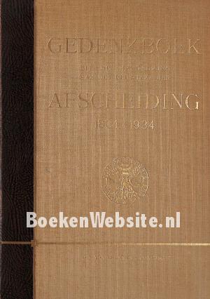 Gedenkboek bij de afscheiding 1834-1934 Gedenkboek bij de afscheiding 1834-1934