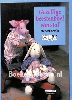 Gezellige beestenboek van stof Gezellige beestenboek van stof