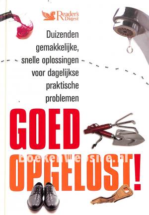 Goed opgelost!