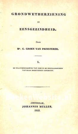 Grondwet-herziening en eensgezindheid