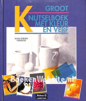 Groot knutselboek met kleur en verf