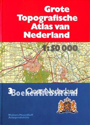Grote Topografische Atlas van Nederland nr.3 Oost-Nederland