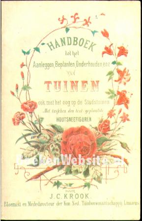 Handboek tot het aanleggen, Beplanten, Onderhoud van Tuinen