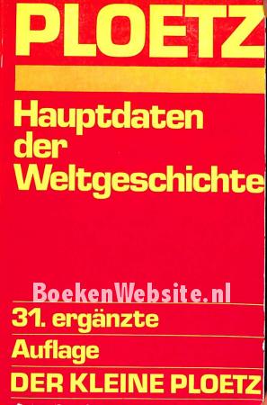 Hauptdaten der Weltgeschichte
