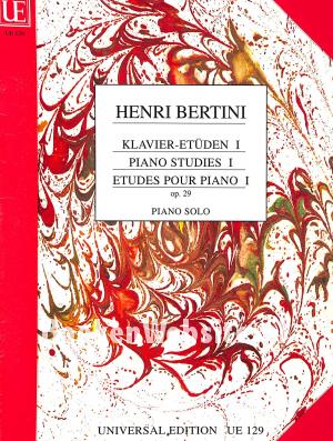 Henri Bertini Piano studies I