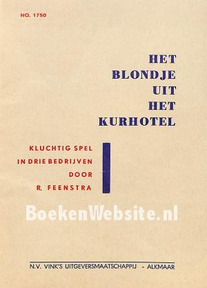 Het blondje uit het Kurhotel Het blondje uit het Kurhotel