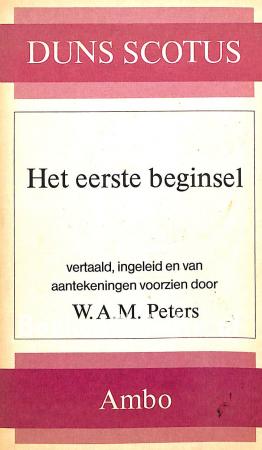 Het eerste beginsel