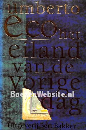 Het eiland van de vorige dag Het eiland van de vorige dag