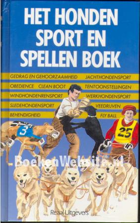 Het honden sport en spellen boek
