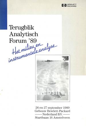 Het milieu en instrumentele analyse