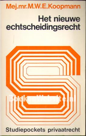 Het nieuwe echtscheidingsrecht