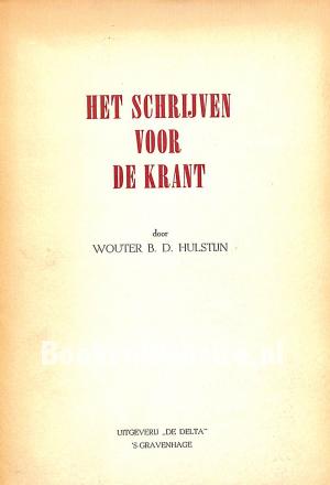 Het schrijven voor de krant