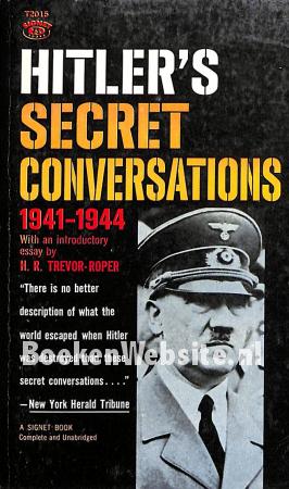 Hitler's Secret Conversations 1941-1944 Hitler's Secret Conversations 1941-1944
