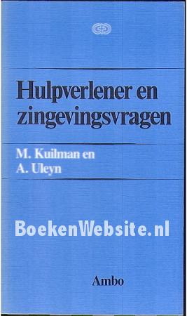 Hulpverlener en zingevingsvragen