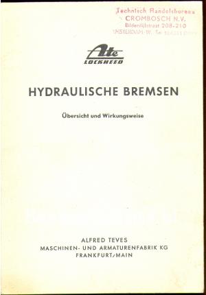 Hydraulische Bremsen