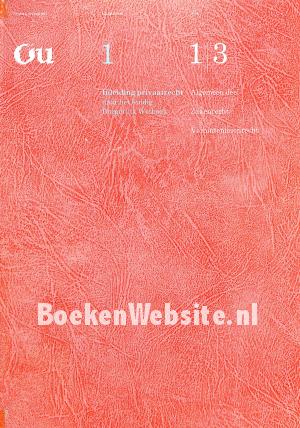 Inleiding privaatrecht naar het huidige Burgerlijk Wetboek