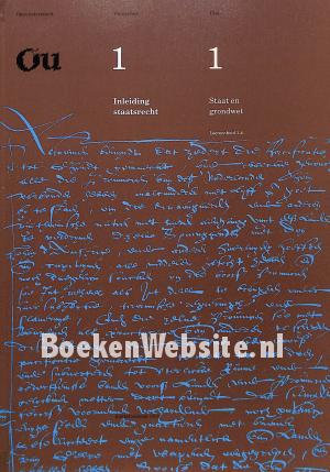 Inleiding staatsrecht 1, Staat en grondwet
