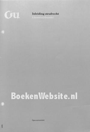 Inleiding strafrecht, literatuur-bundel
