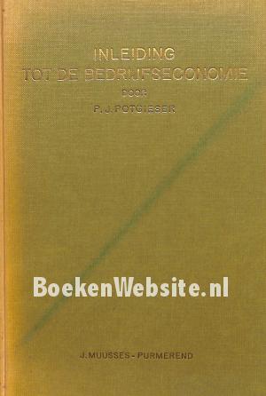 Inleiding tot de bedrijseconomie