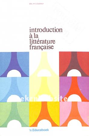 Introduction a la litterature francaise