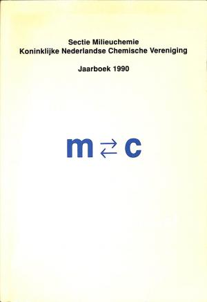 Jaarboek 1990 Sectie Milieuchemie