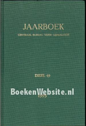 Jaarboek CBG deel 49 1995