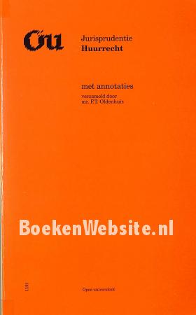 Jurisprudentie Huurrecht Jurisprudentie Huurrecht