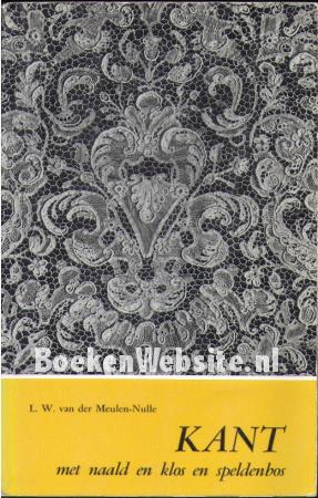 Kant met naald en klos en speldenbos Kant met naald en klos en speldenbos