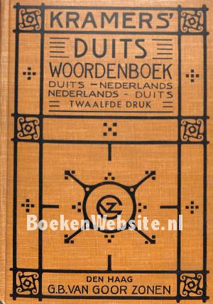 Kramer's Duits Woordengoek D-N / N-D