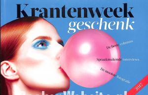 Krantenweek geschenk