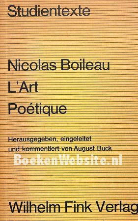 L'Art Poetique L'Art Poetique