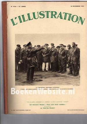 L'illustration 18 Novembre 1933