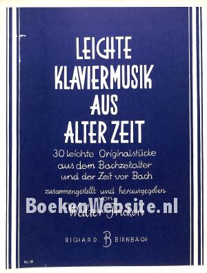 Leichte Klaviermusik aus alter Zeit