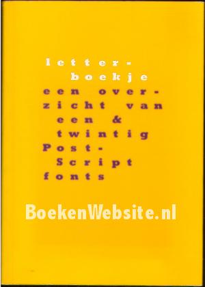 Letterboekje