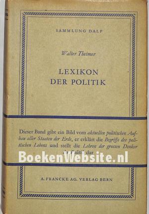 Lexikon der Politik Lexikon der Politik