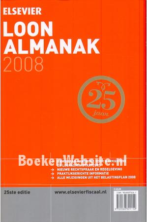 Loon almanak 2008