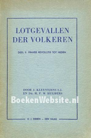 Lotgevallen der Volkeren deel II