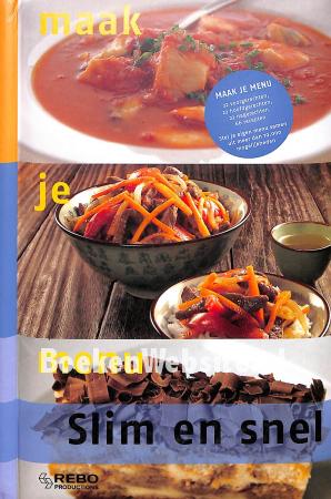 Maak je menu, slim en snel Maak je menu, slim en snel
