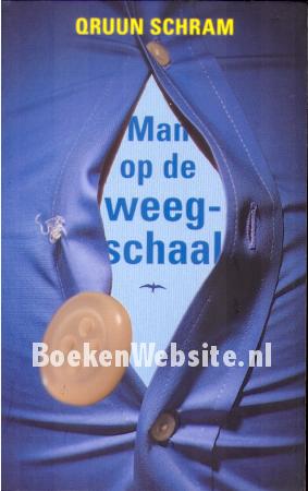 Man op de weegschaal