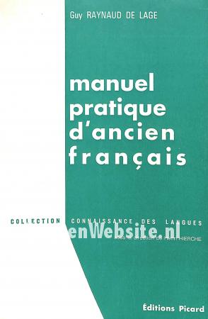 Manuel pratique d'acien francais II Manuel pratique d'acien francais II