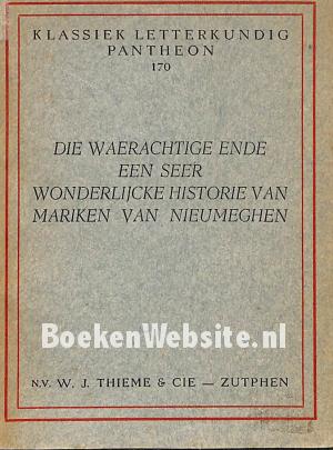 Mariken van Nieumeghen Mariken van Nieumeghen