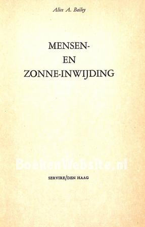 Mensen- en zonne-inwijding Mensen- en zonne-inwijding