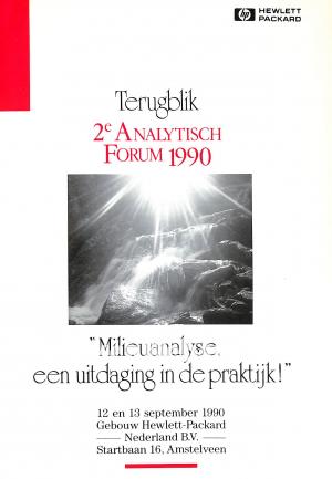 Milieuanalyse, een uitdaging in de praktijk! Milieuanalyse, een uitdaging in de praktijk!