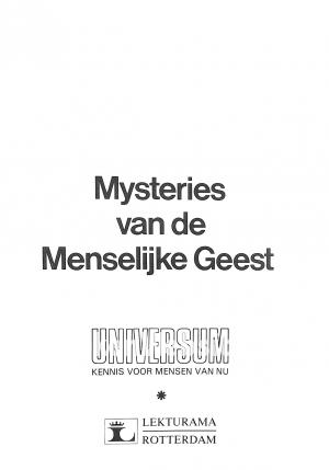 Mysteries van de Menselijke Geest